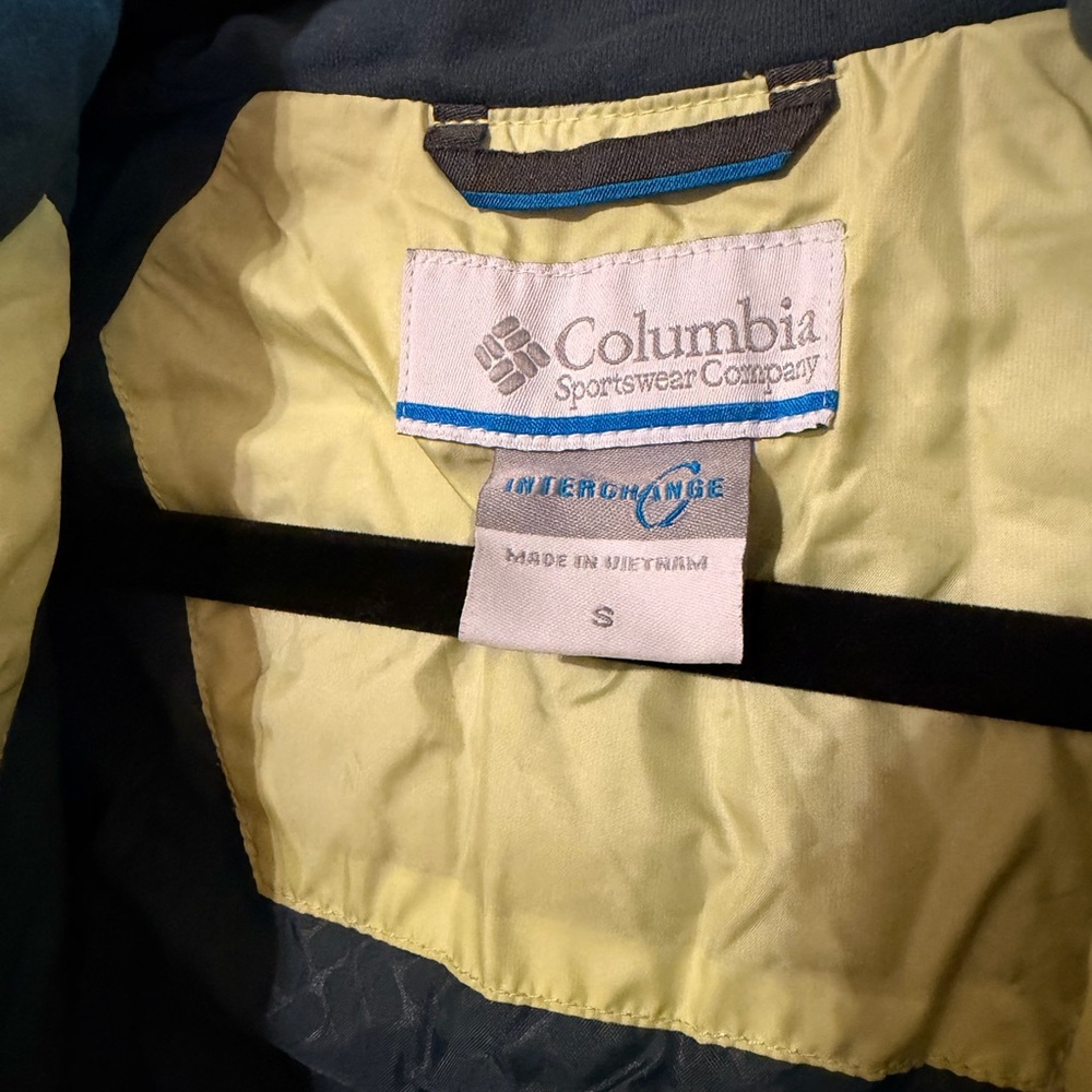 Columbia Navy and Royal Blue Snow Coat - Picture 3 of 3